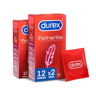 Image of [Bundle of 2] Durex Fetherlite Condoms 12s