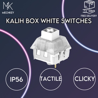 Kalih Box White Mechanical Keyboard Switch - Clicky Tactile