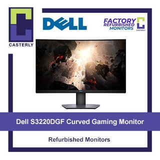 [Refurbished] Dell S3220DGF 32 Inch Curved Gaming Monitor / QHD / 165Hz
