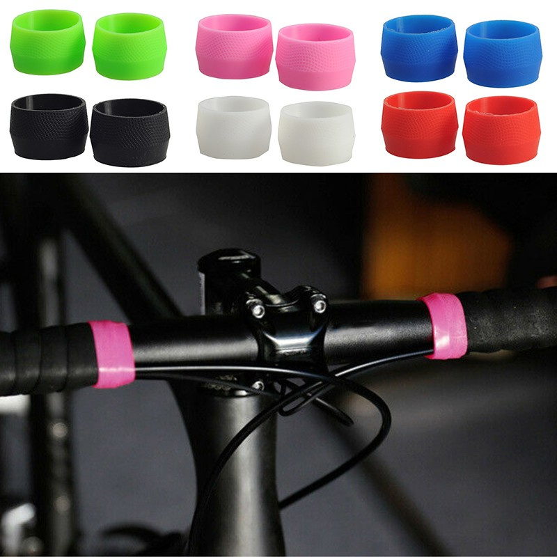 Handlebar Strap Silicone Lightweight Cycling Components Fixing Ring Road