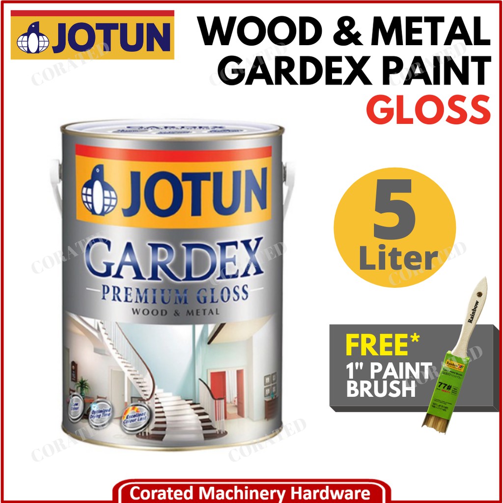  CORATED Jotun  Gardex  Wood Metal Gloss Kilat Cat  