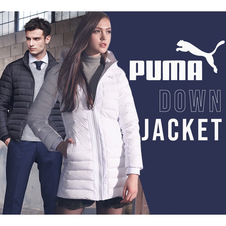 puma packable light down jacket