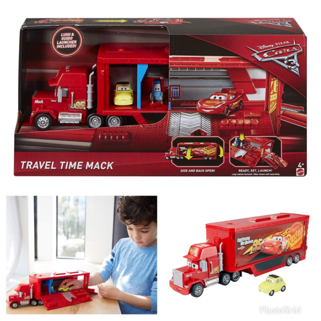 disney pixar cars 3 travel time mack playset