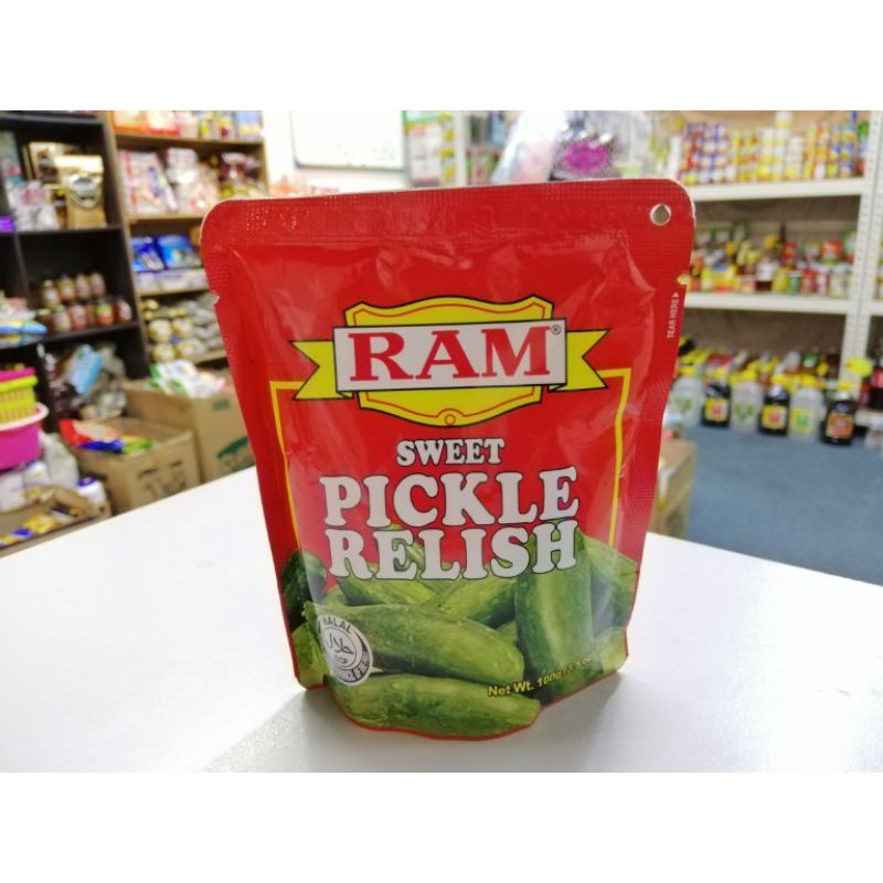 Shop Malaysia Ram Sweet Pickle Relish 100grams Shopee Singapore