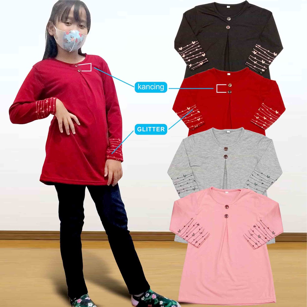 long sleeve button up tunic