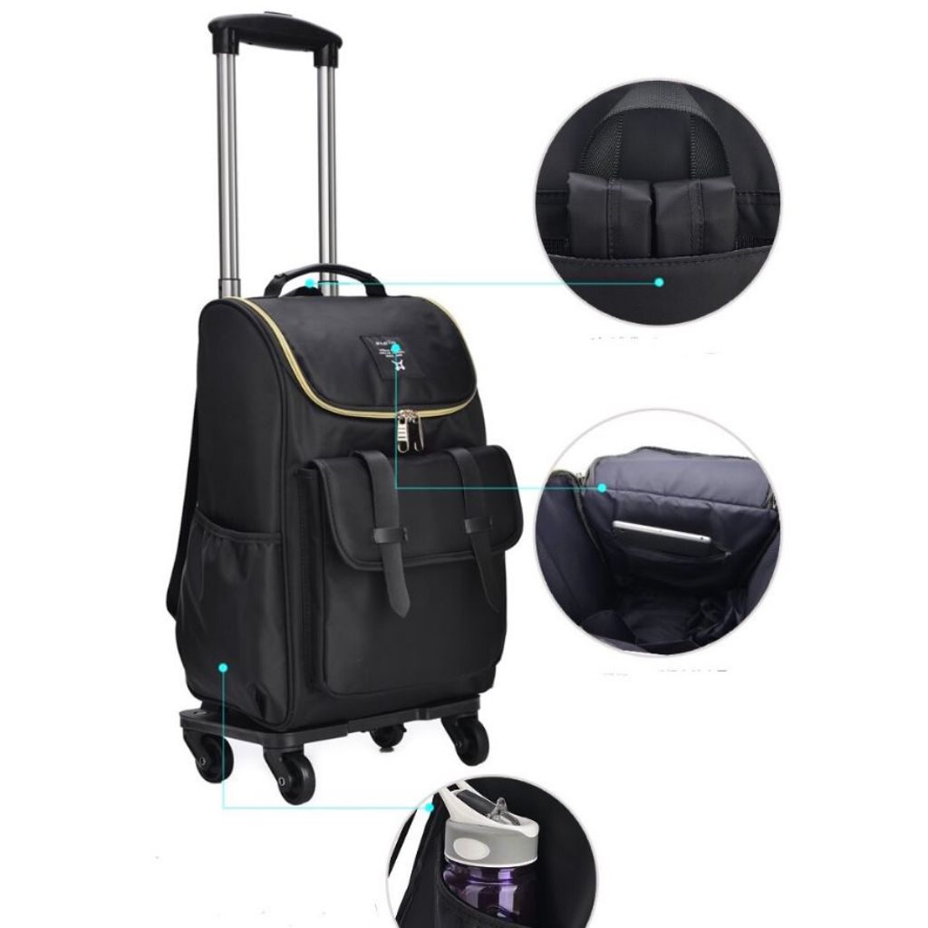 detachable wheels for travel bags