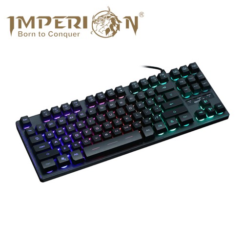 Imperion Semi Mechanical 87 Key Gaming Keyboard SledgeHammer 7 19 Anti