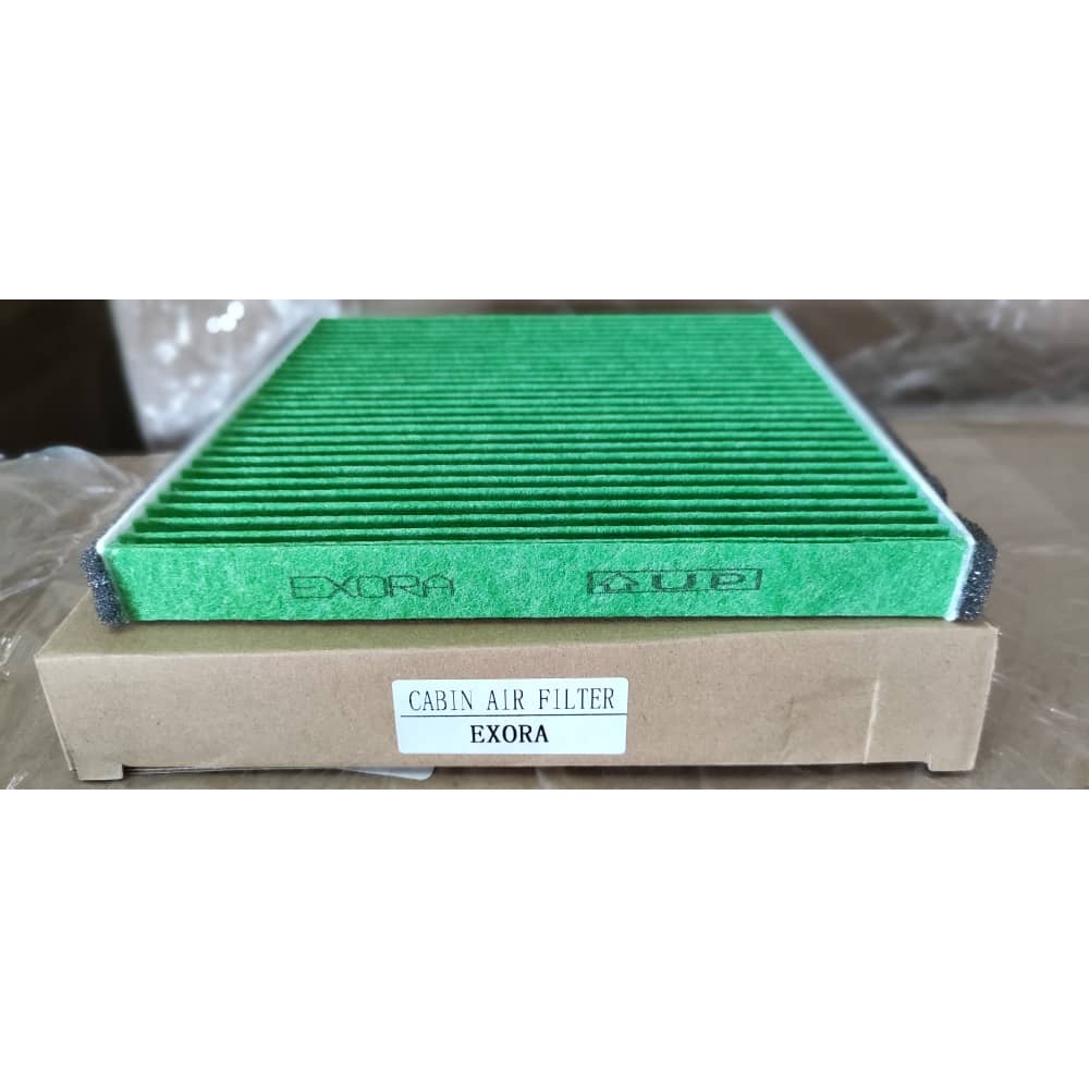 PROTON SAGA BLM, EXORA PATCO AIR COND CABIN FILTER GREEN ANTIBACTIRIAL