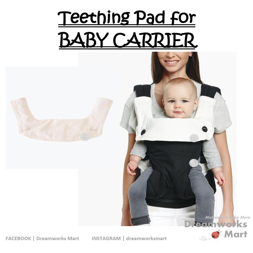 carrier teething pads