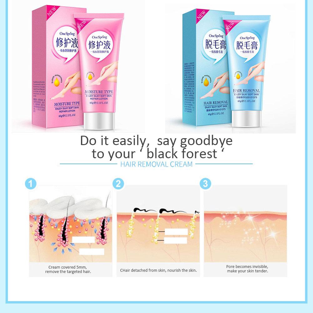 Armpit Leg 60g Natural For Cream Repair Arm Hair Removal Body