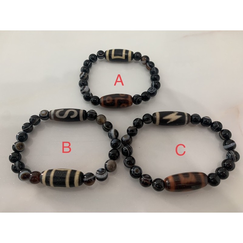 Dzi Bead Bracelet 西藏老天珠手串 Shopee Singapore