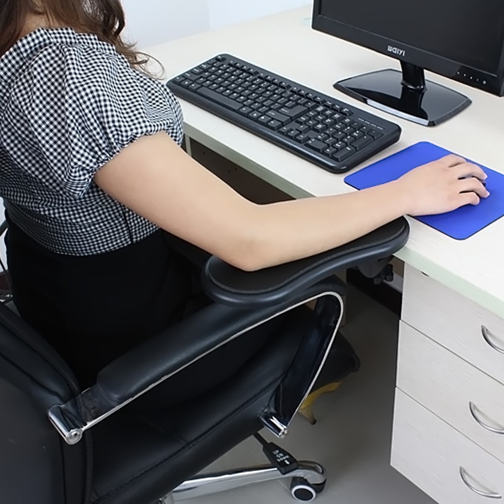 Computer Wrist Rest Armrest Desk Attachable Arm Support Stand Pad