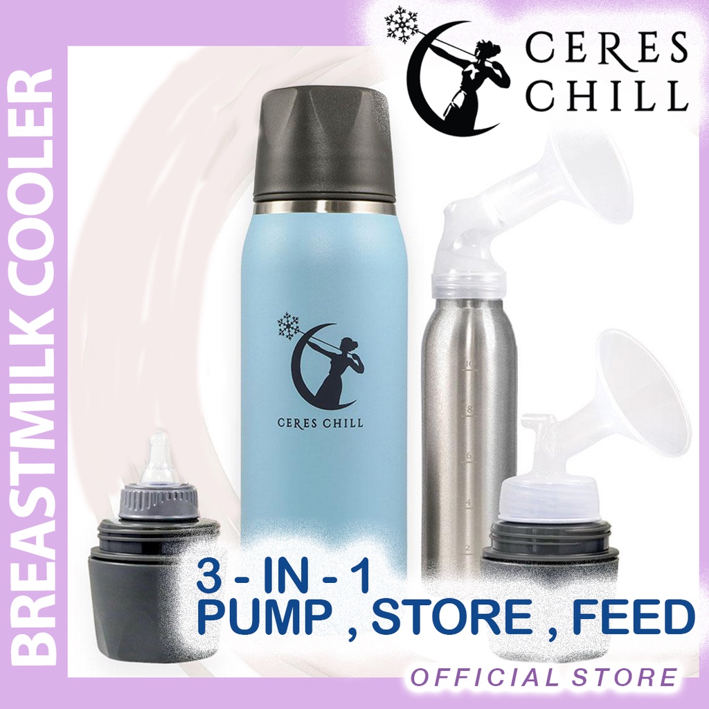 Ceres Chill Breastmilk Cooler & Storage Pump, Store, Feed (Official