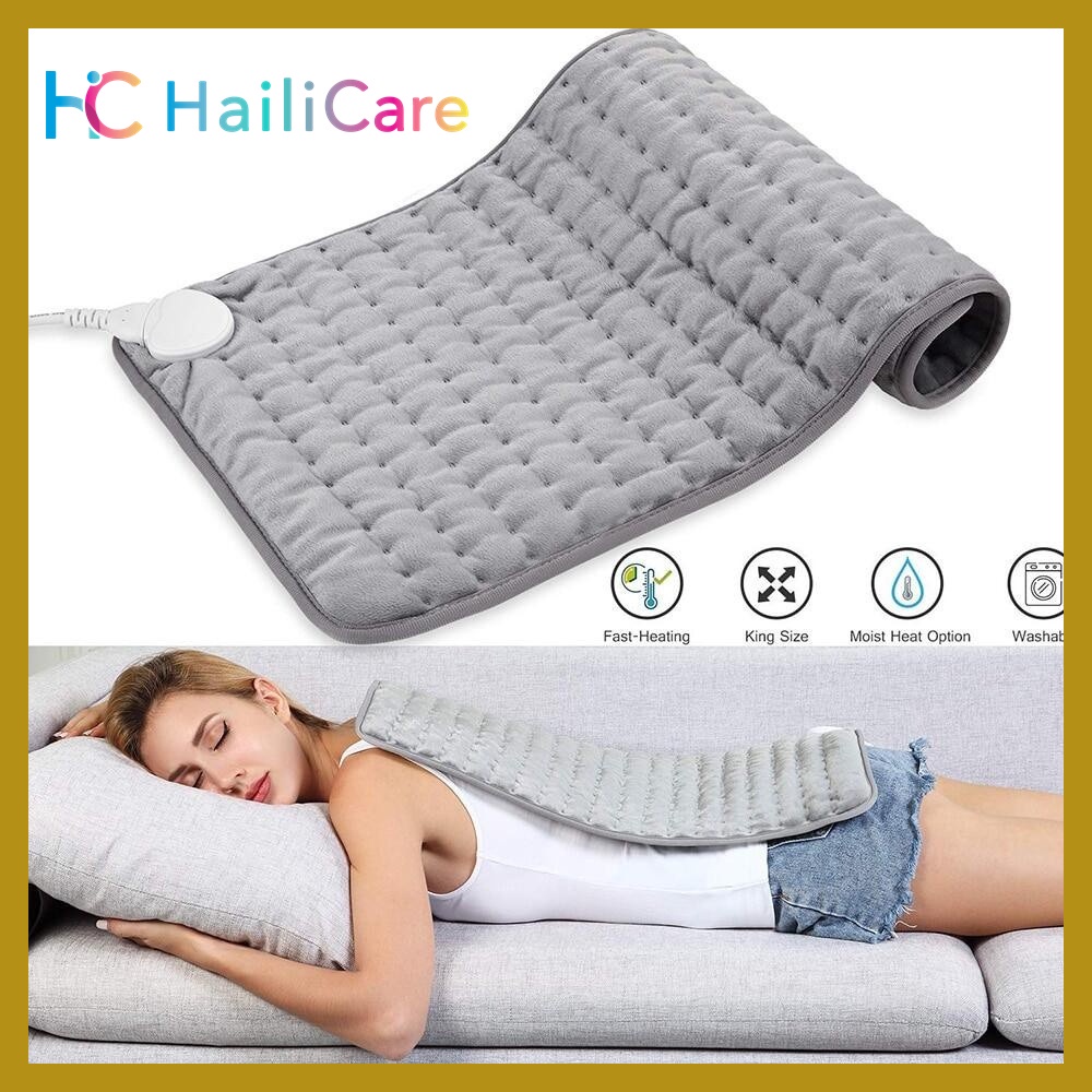 Hailicare Electric Heating Pad Menstrual Pain Relief Warm Pad For