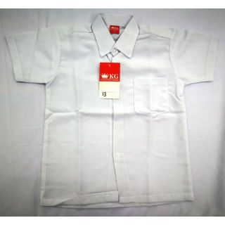 Baju Kemeja Putih Sekolah Lengan Pendek KG KAIN LICIN Baju Kemeja Putih Sekolah Lengan Pendek KG KAIN LICIN