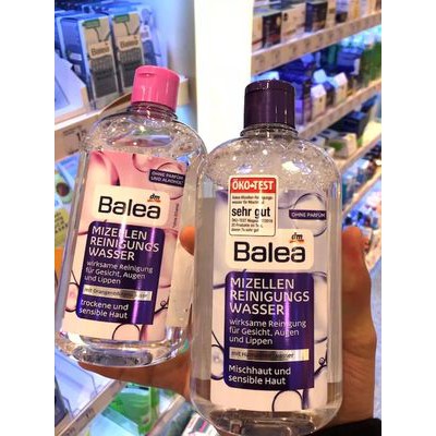 Balea Original Face Eye And Lip Gentle Cleansing Water Deep Cleansing 400ml Shopee Singapore