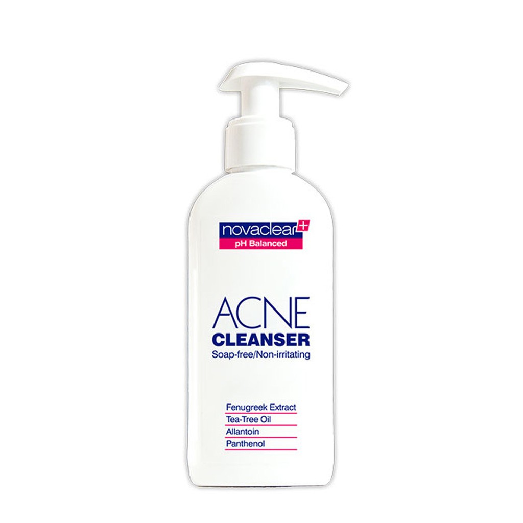 Novaclear+ pH Balanced Acne Cleanser 150ml Beauty Language Shopee Singapore