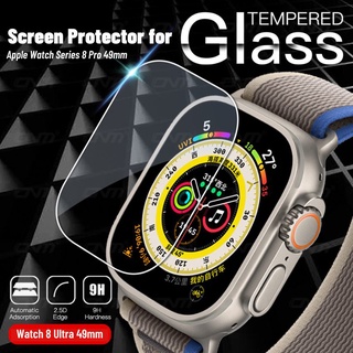 Tempered Glass Screen Protector for Apple Watch 8 Pro Ultra 49mm Anti-Scratch for iWatch 8 Pro 49mm Smartwatch Accessories