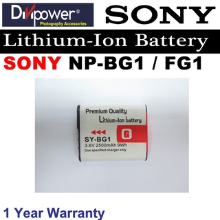 Fosmon Vervangende Batterij Voor Sony NP-BG1 NP-FG1 - 3,7V 1400mAh - Compatibel Met Cyber-Shot