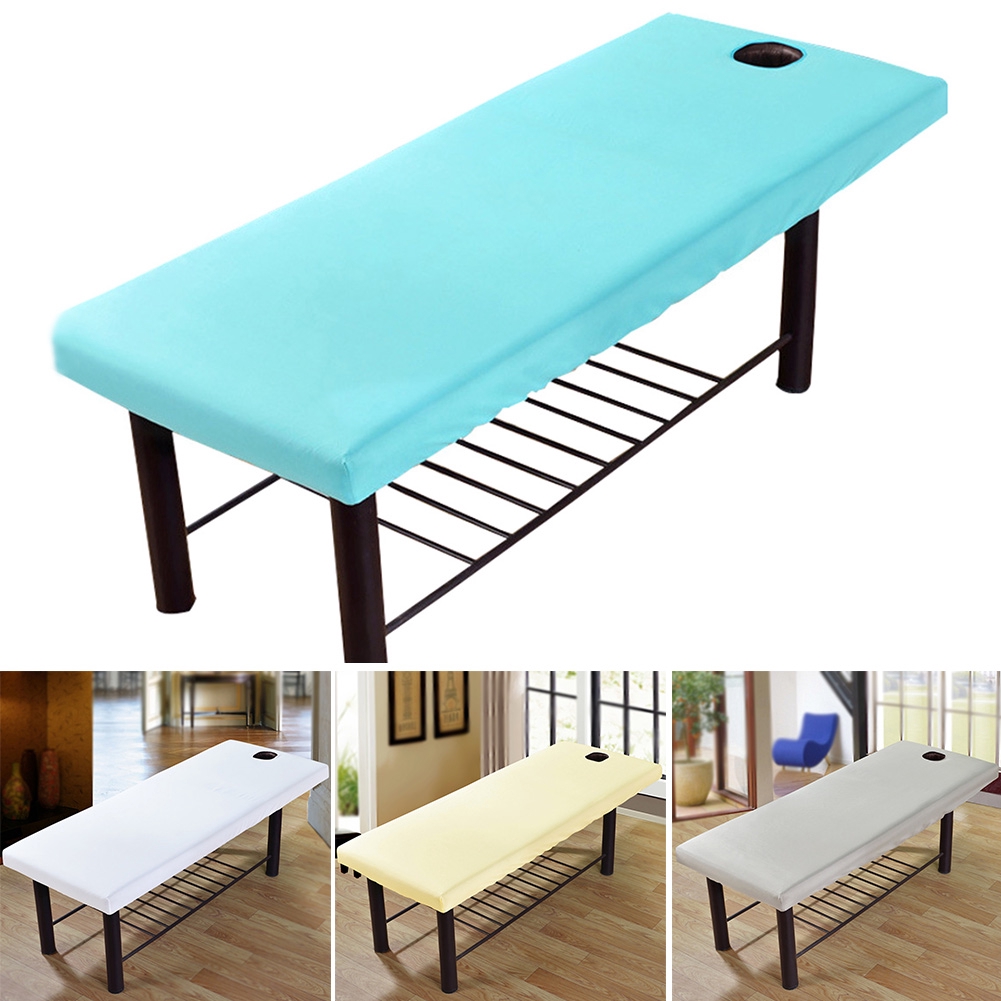 6 Color Massage Elastic Spa Bed Table Cover Bedding Salon Couch