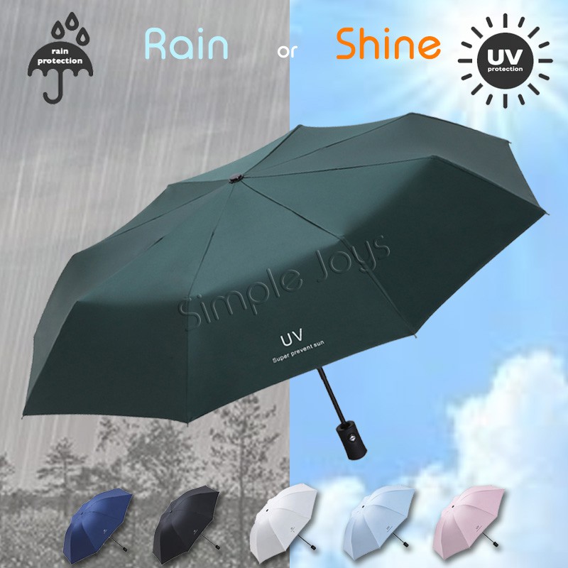 Automatic UV Umbrella With 99 Protection Small And Compact Shopee
