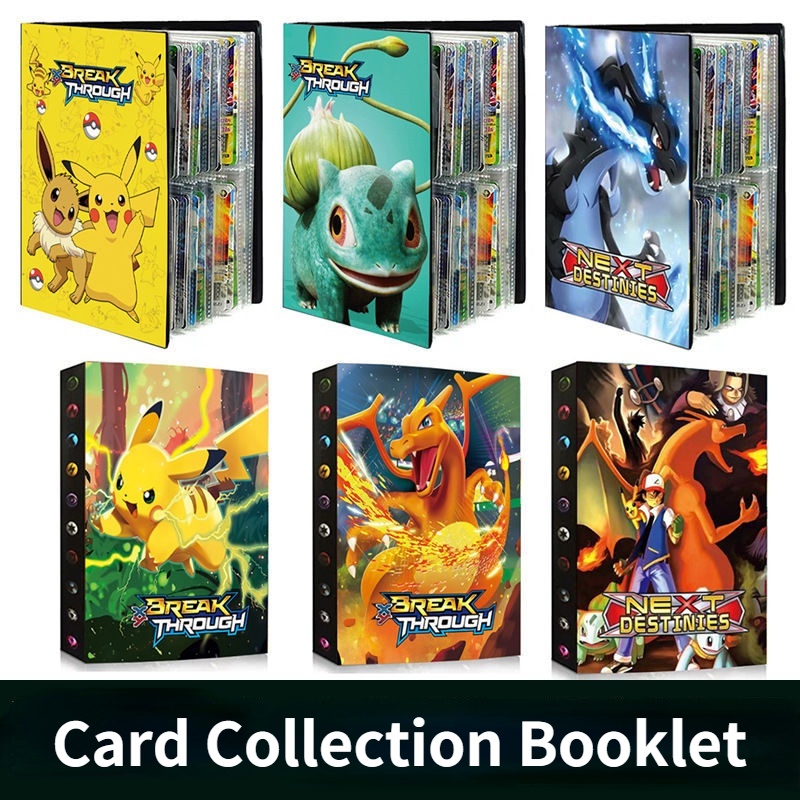 Pokemon Card Book Card Album Book Collection Book Pokemon Pikachu Pack ...