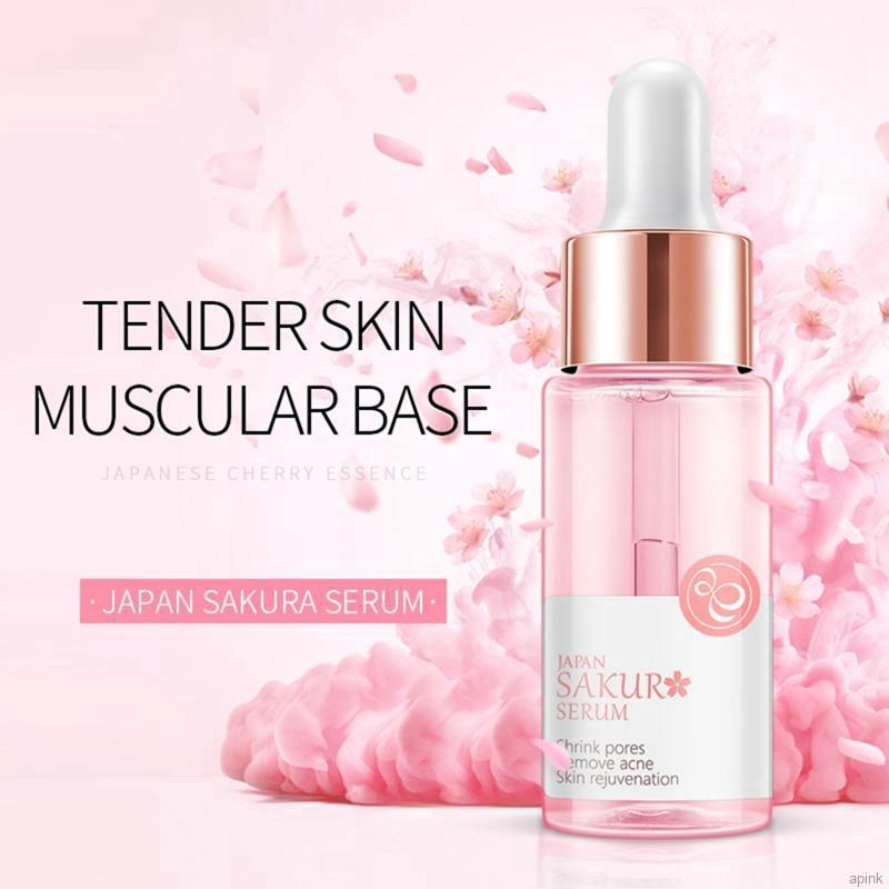 LAIKOU Cherry Blossom Serum Moisturize Firming Skin Brighten | Shopee ...