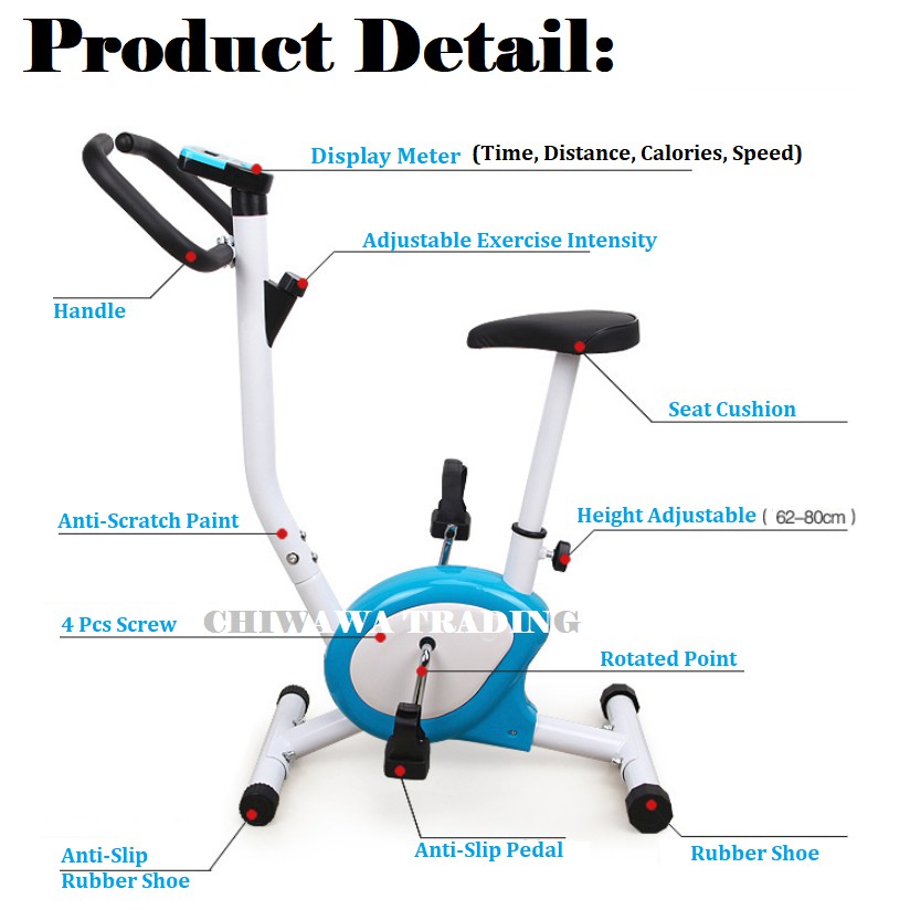 lightweight spin bike