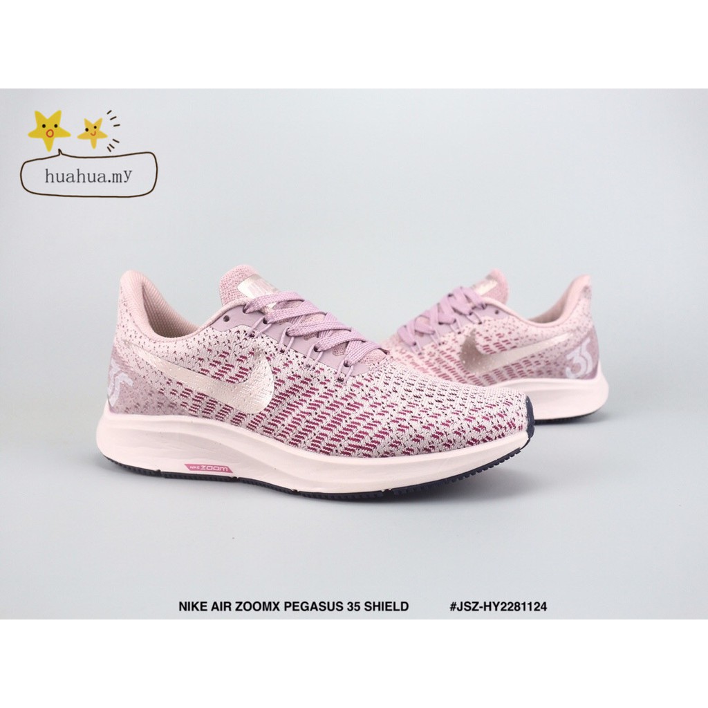 pink running shoes