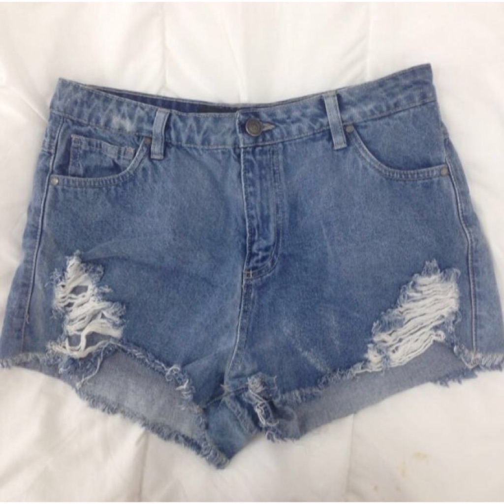 factorie denim shorts