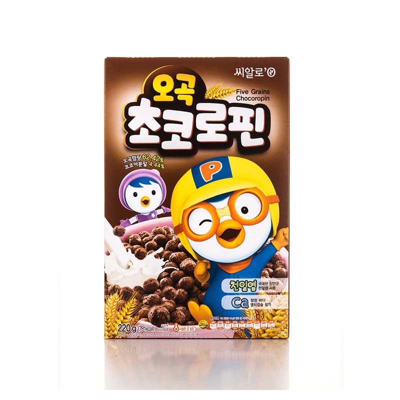 PORORO Organic Kids Cereal - Choco Ropin 220g [Korean] | Shopee Singapore