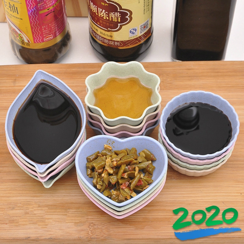 Kitchen Bowl Dish Leaf Seasoning Soy Sauce Vinegar Small Plates NEW 2020