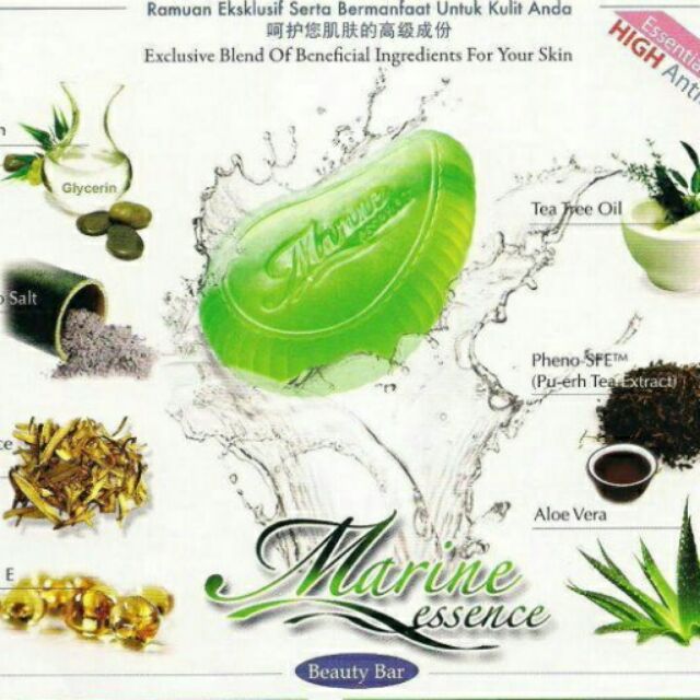 kebaikan sabun marine essence