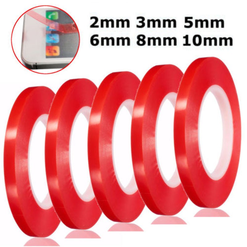 2-10mm 50M Adhesive Double Sided Tape Strong Sticky Tape For Mobile Phone Repair
