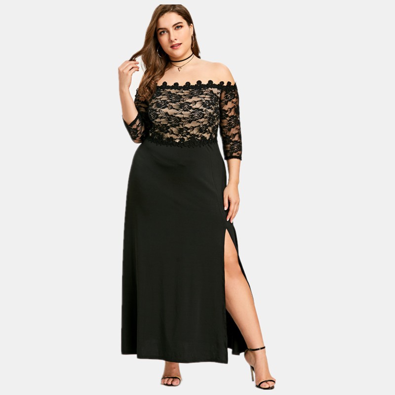 formal maxi dresses plus size