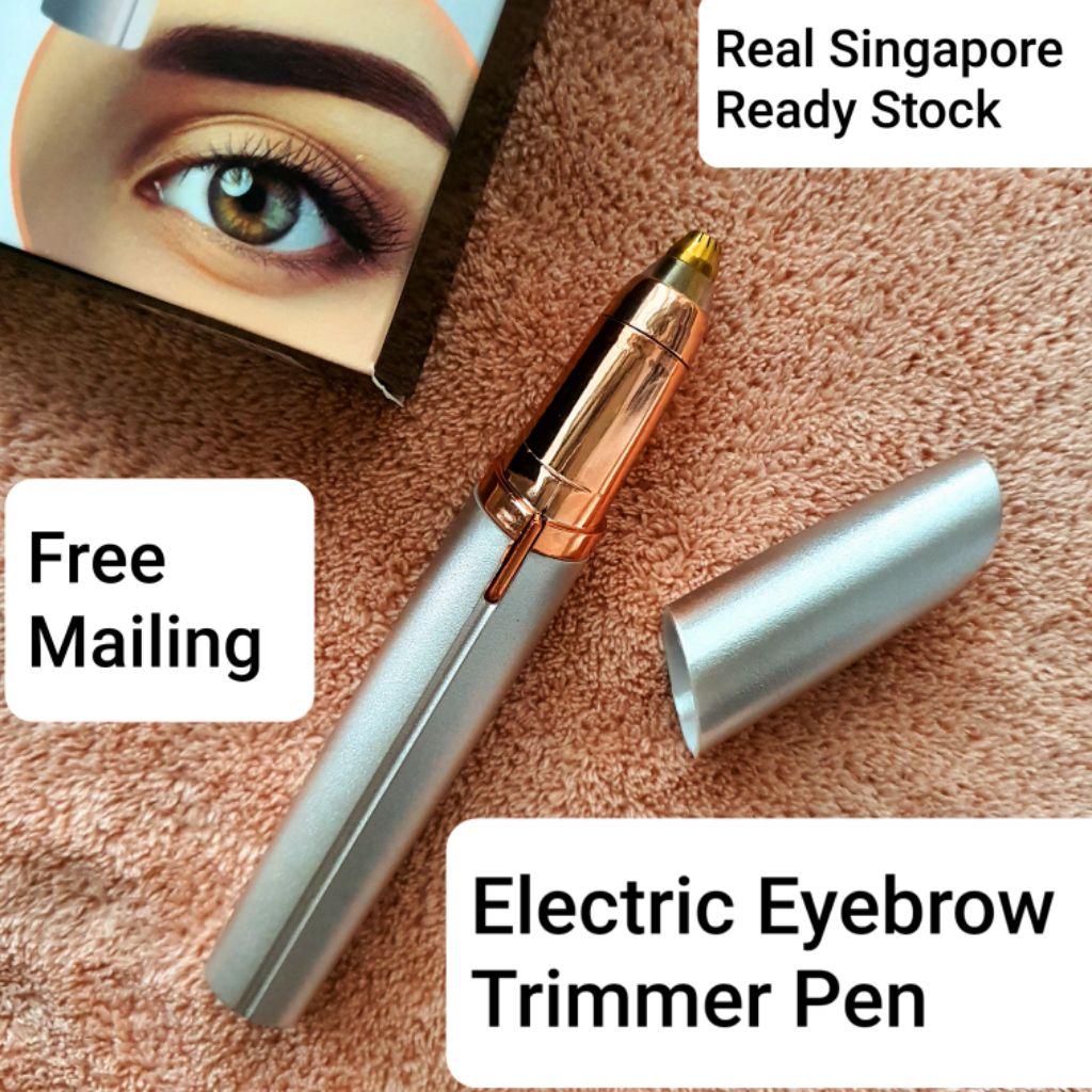 Advanced Version Electric Eyebrow Trimmer Pen Pencil battery powered