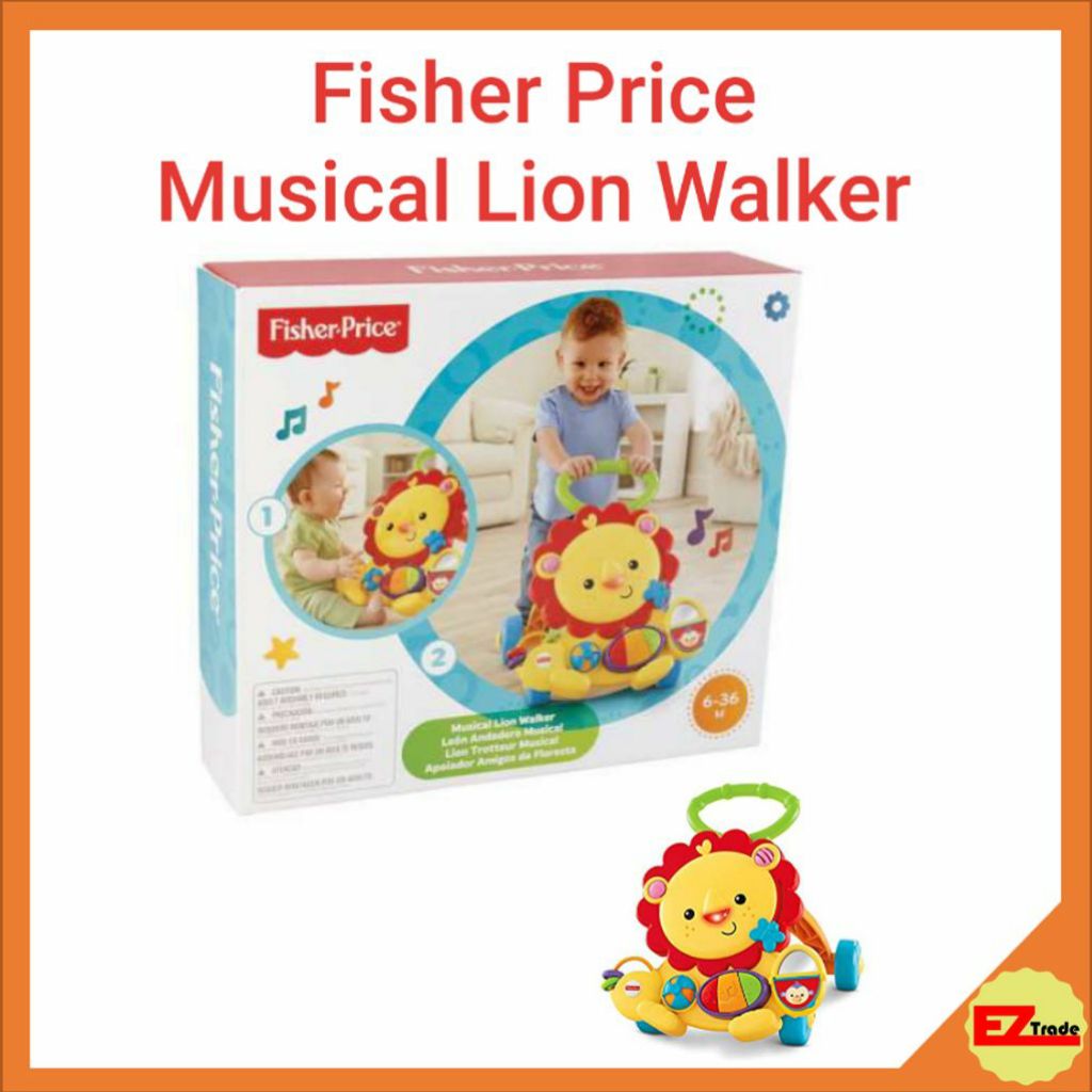 musical lion walker