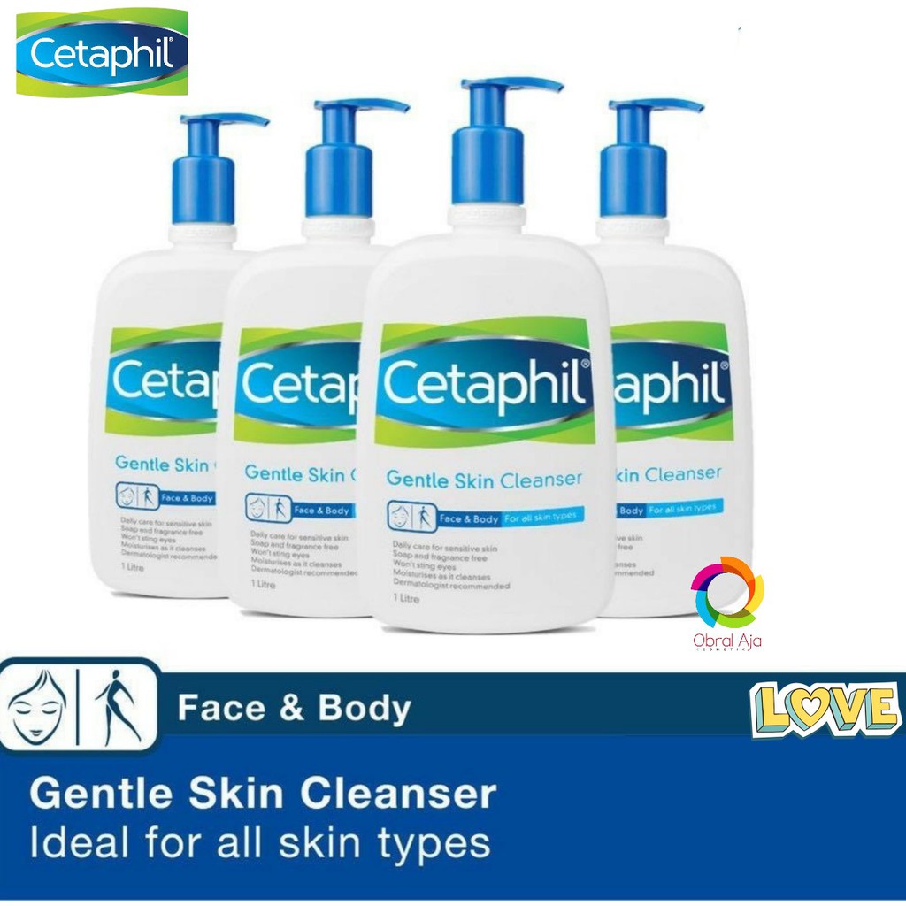 cetaphil cleanser 1 litre