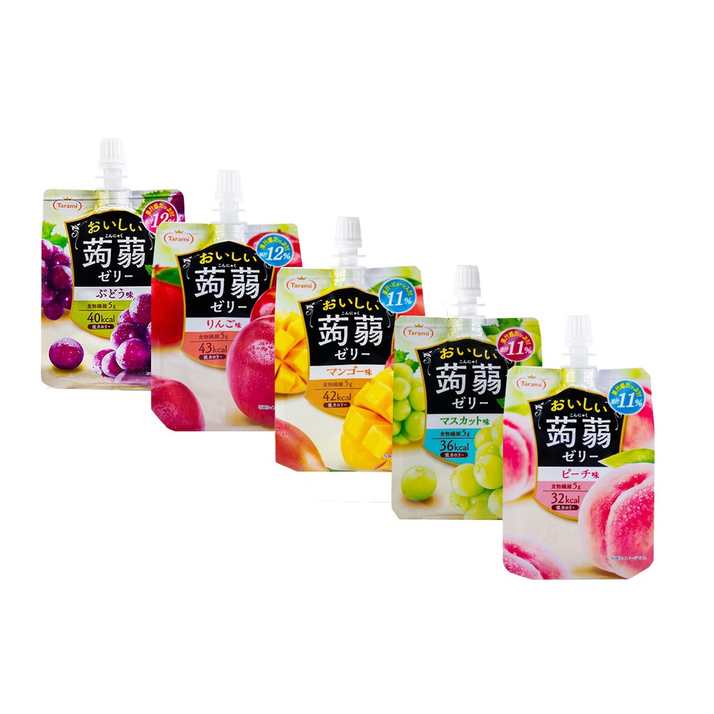 Japan Tarami Promised Whitening Jelly Drink Convenience Pack Natural Konnyaku Konjac Fiber Face Jelly Drink Shopee Singapore