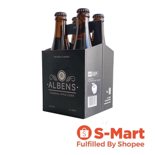 Albens Cider Original Apple Cider 330Ml 4's | Shopee Singapore