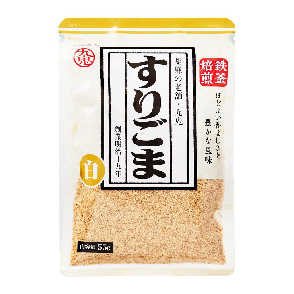 Kuki Iri Goma Shiro White Japanese Roasted Sesame Seeds Kirei Food