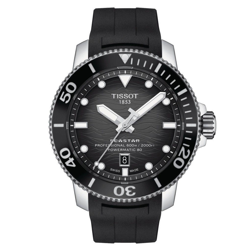 Tissot Seastar 2000 Professional Powermatic 80 Watch (T1206071744100