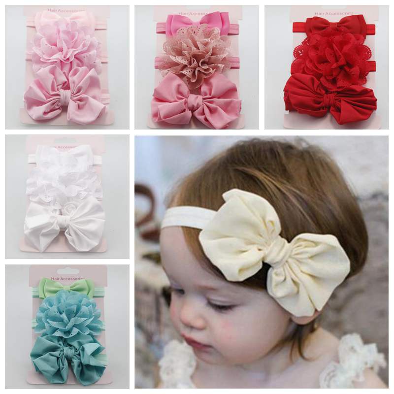 floral baby headband