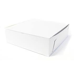 Shop Malaysia Cake Box White 8 X 8 X 2 5 Inches 50pcs Shopee Singapore