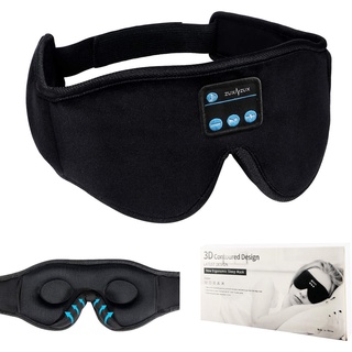 Eye patch Eyeshade Sleeping Headphones Bluetooth 3D Eye Mask Sleep Music Eye Mask for Side Sleeper Shade Cover
