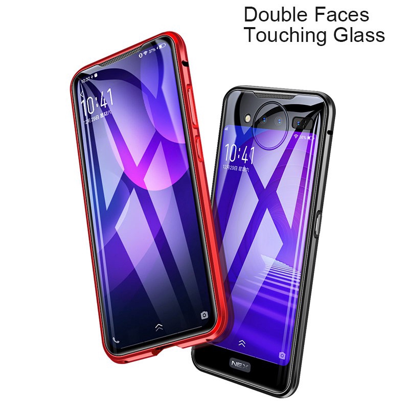 Casing Vivo Nex Dual Display Cover Vivo Nex 2 Double Faces Glass Magnetic Cases Shopee Singapore