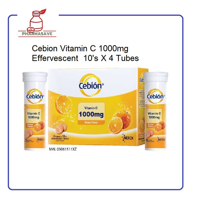 Cebion Vitamin C 1000mg effervescent 1000MG Shopee Singapore