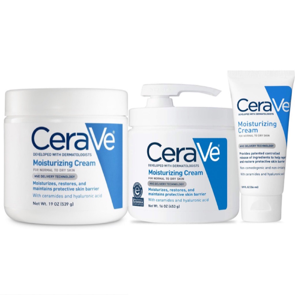 cerave pump moisturizing cream
