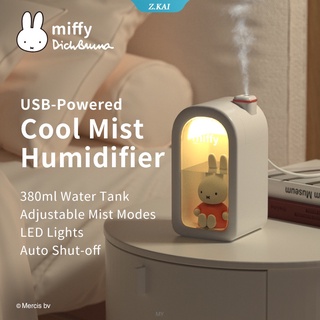 Miffy X MIPOW 380ML Cold Mist Humidifier Aroma Diffuser Air Damper Home Car Aroma Diffuser USB Humidifier LED Night Light