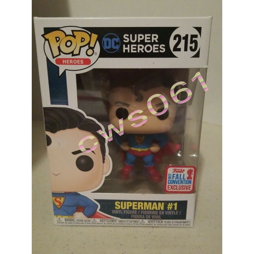 FUNKO POP DC Superman #215 Exclusive 